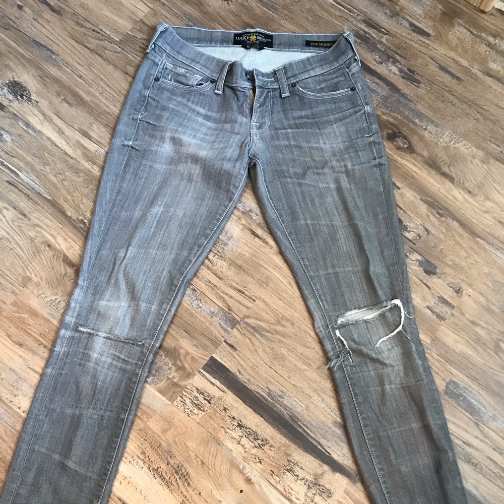 Lucky brand Zoe skinny jeans